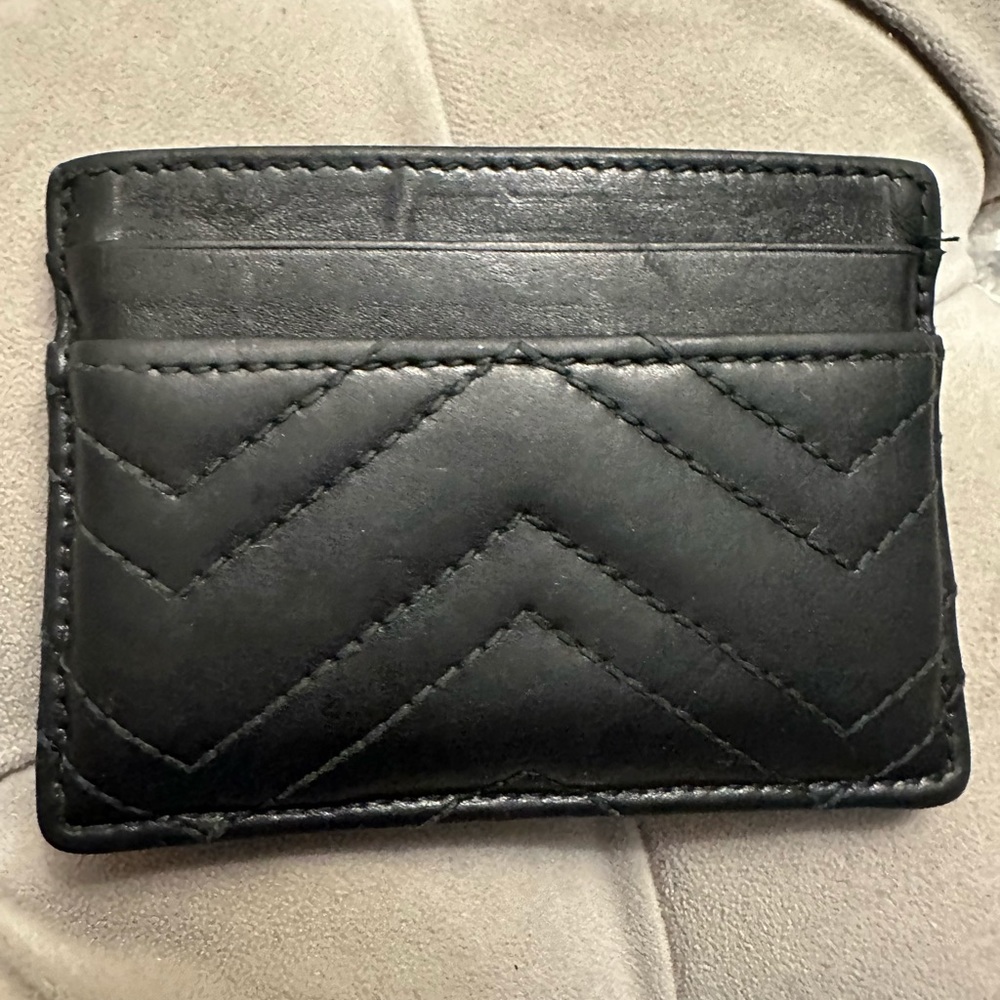Gucci leather card holder - Picture 2 of 5